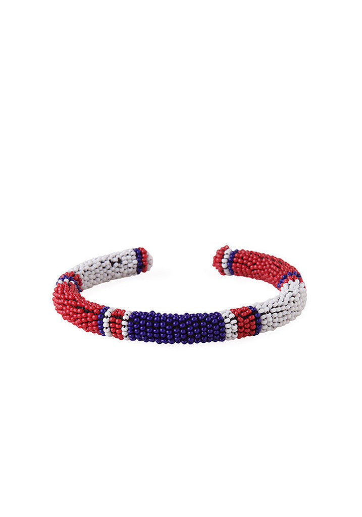 Americana Beaded Cuff