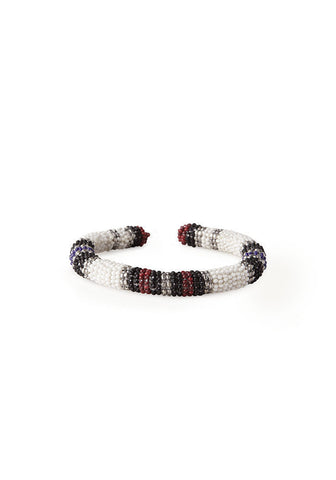 Chiali Snow Bird Beaded Cuff