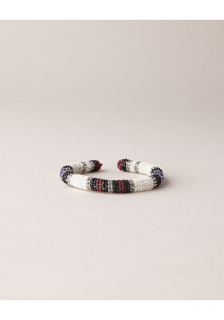 Chiali Snow Bird Beaded Cuff