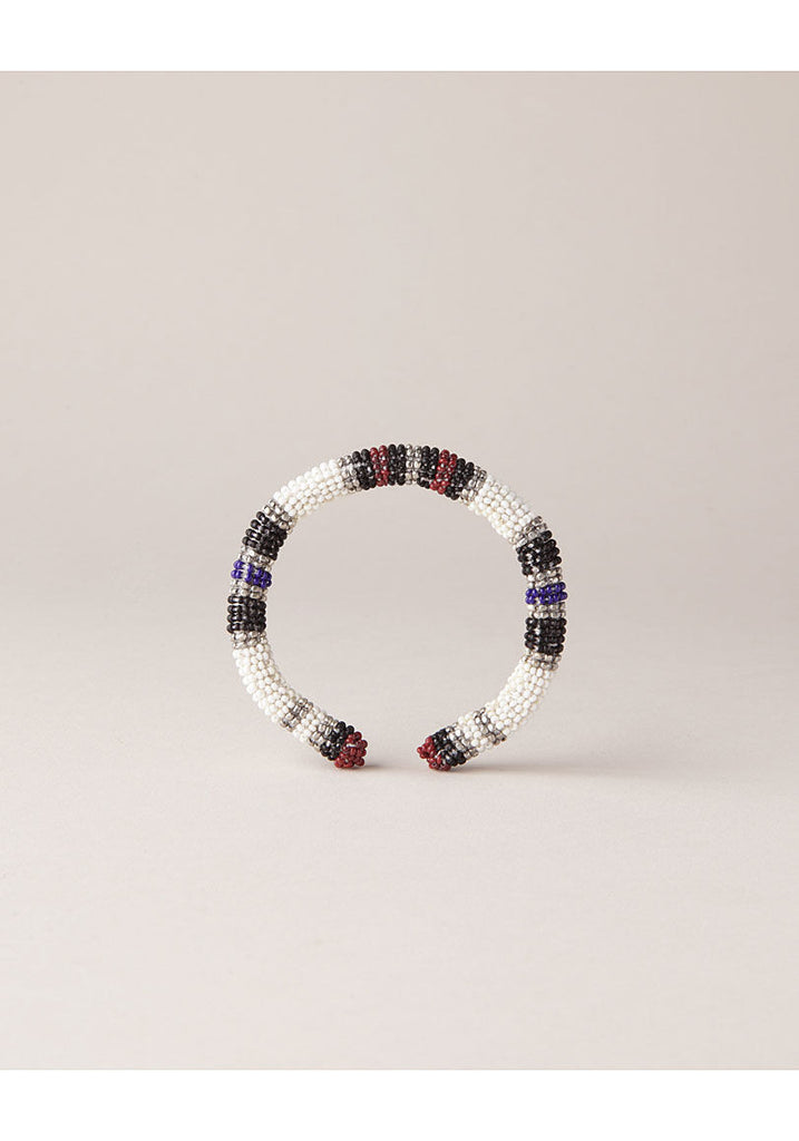 Chiali Snow Bird Beaded Cuff