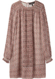 Daria Printed Smocking Dress