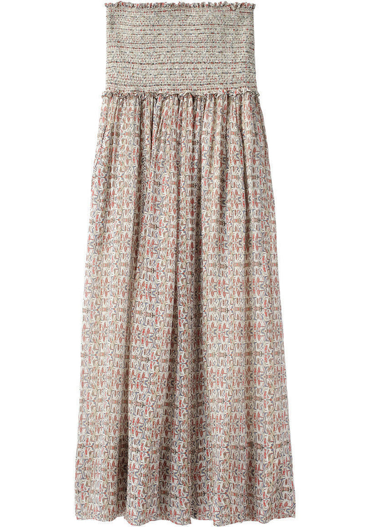 Dave Printed Long Skirt