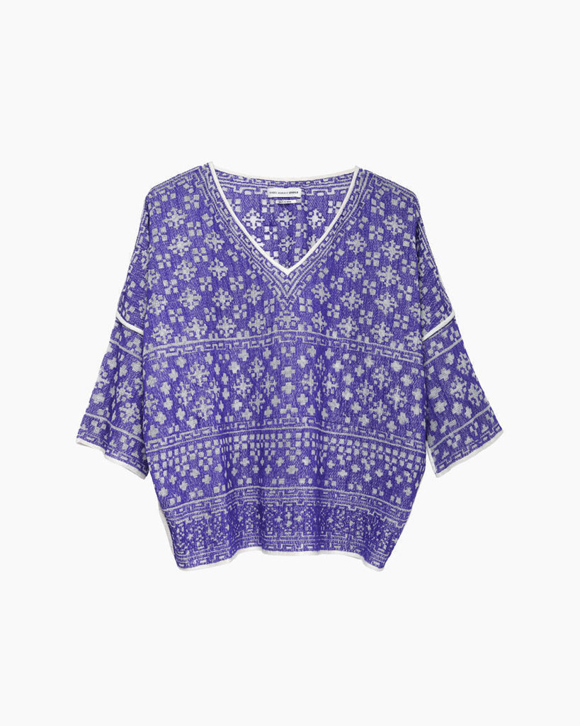 Bela Embroidered Top