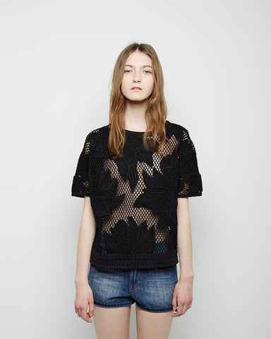 Calice Embroidered Top