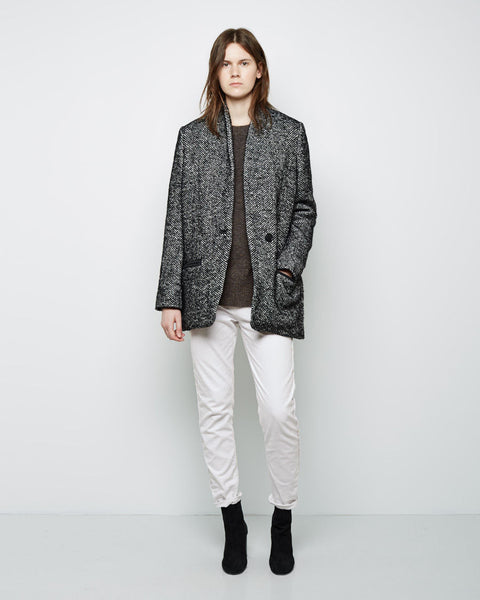 ISABEL MARANT ETOILE ヘリンボーン　コート　X1808 Isabel Marant Etoile Top Daytonea – Midnight