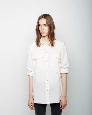 Filipa Double Pocket Chambray Shirt