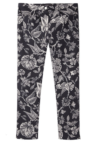 Irina Printed Cropped Pant