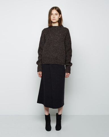 Kiara Wool Wrap Skirt