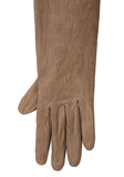 Long Leather Gloves