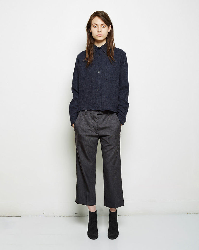 Naos Cropped Boiled Shirt