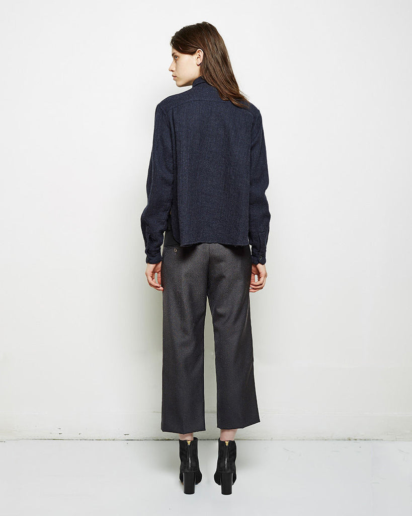 Naos Cropped Boiled Shirt