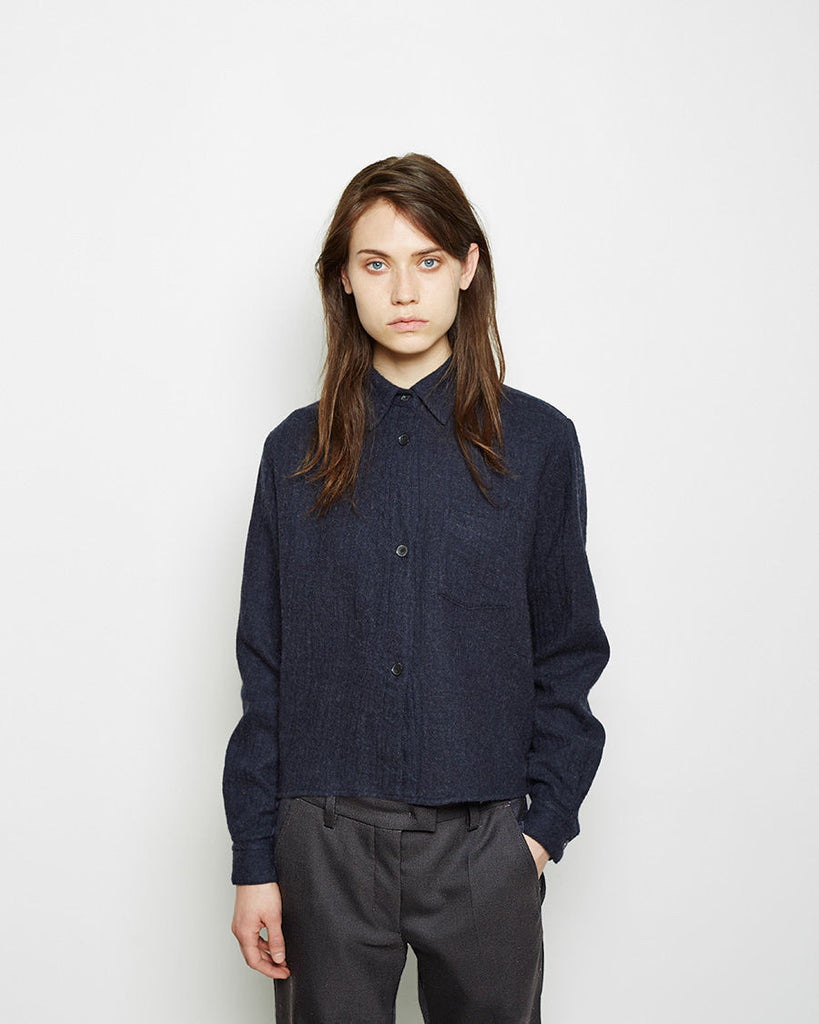 Naos Cropped Boiled Shirt