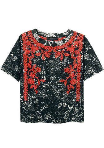 Napoli Embroidered Top