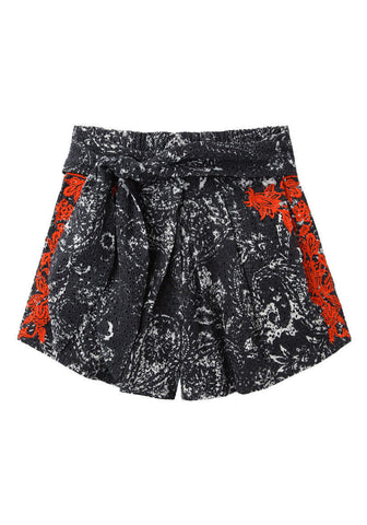 Nash Embroidered Shorts