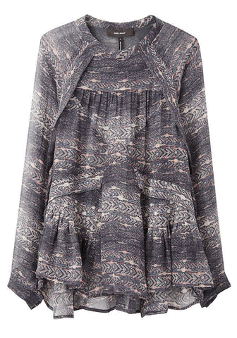 Newton Printed Top