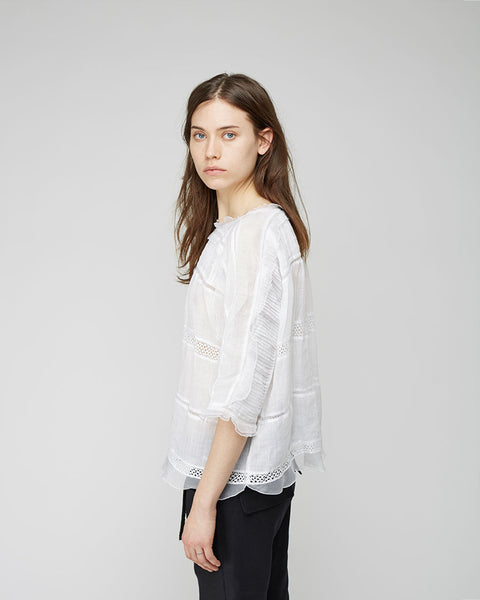 hyeon ヘヨン　Isabelle blouse /lemon cream hyeon ヘヨン Isabelle blouse /lemon cream