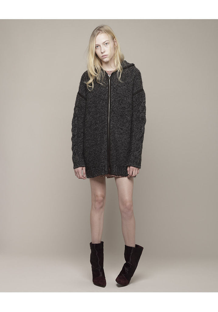 Qing Chunky Knit W/ Zipper