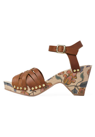 Silway Flower Platform Sandal