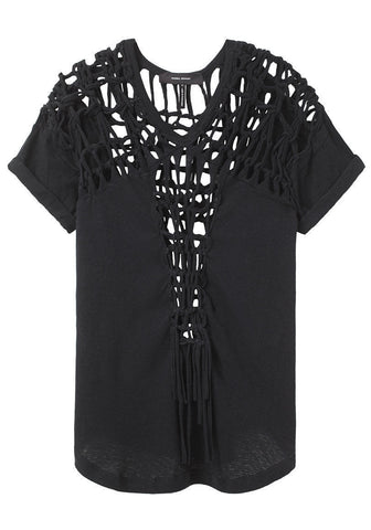 Temo Open Weave T-Shirt
