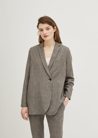 Wool Swing Blazer