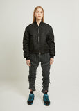 Clea Shirred Bomber