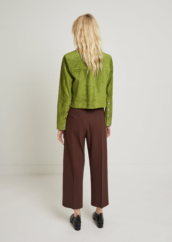 Sage Suede Jacket