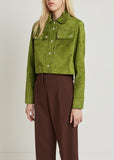 Sage Suede Jacket