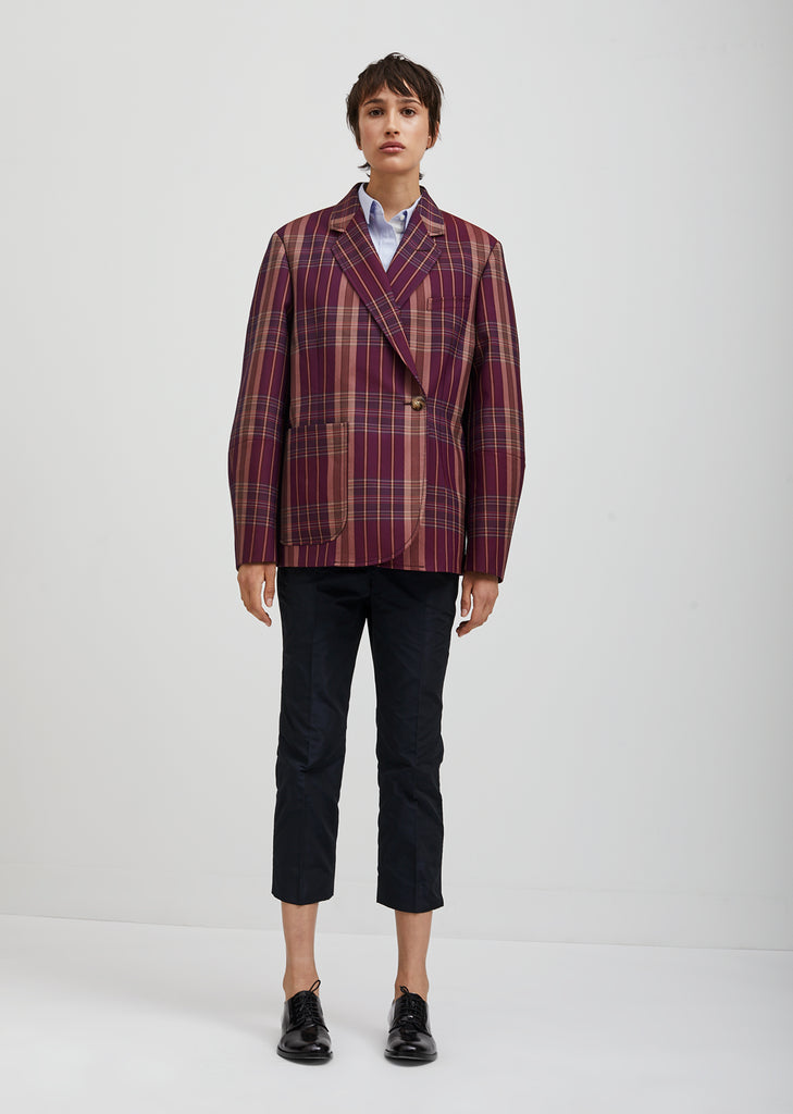 Kira Tech Check Blazer