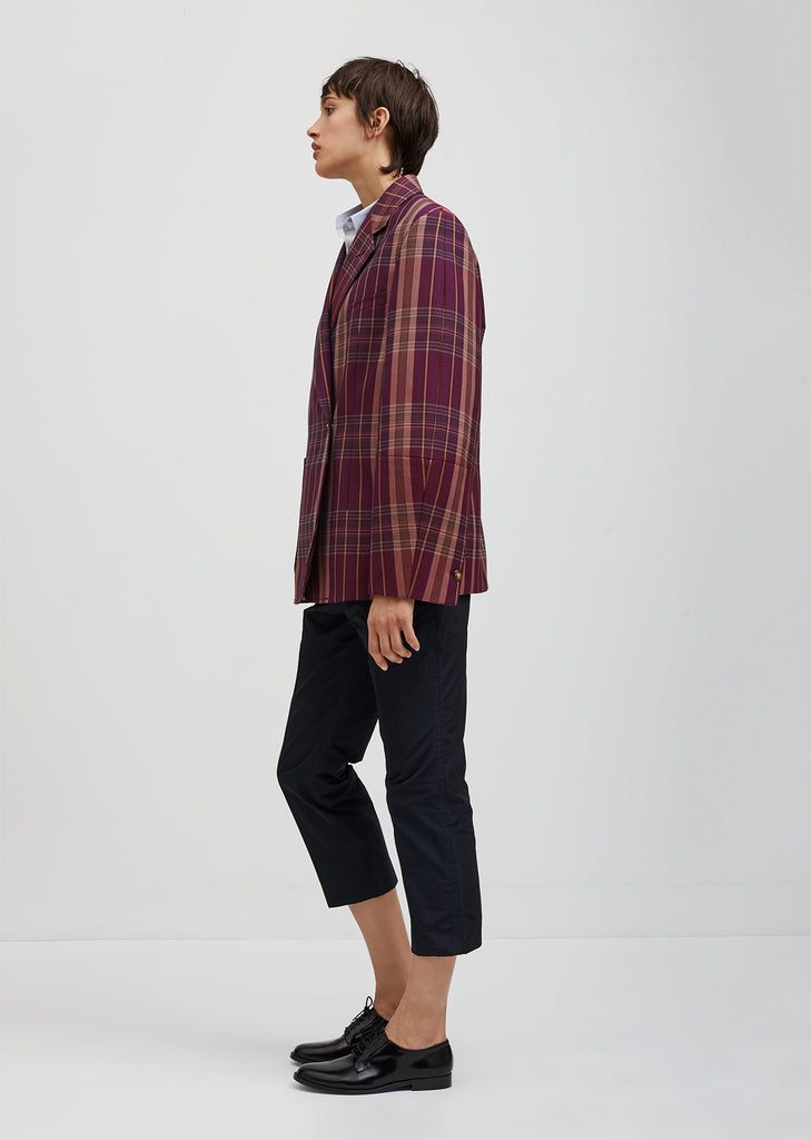 Kira Tech Check Blazer