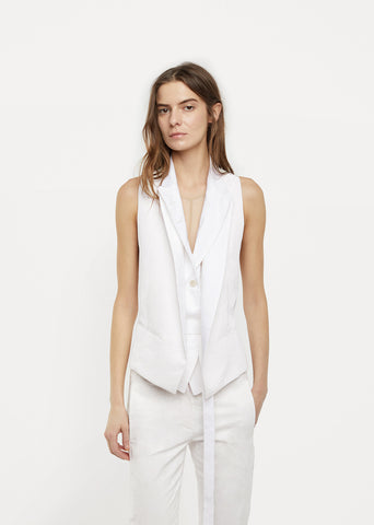 Sheer Panel Vest