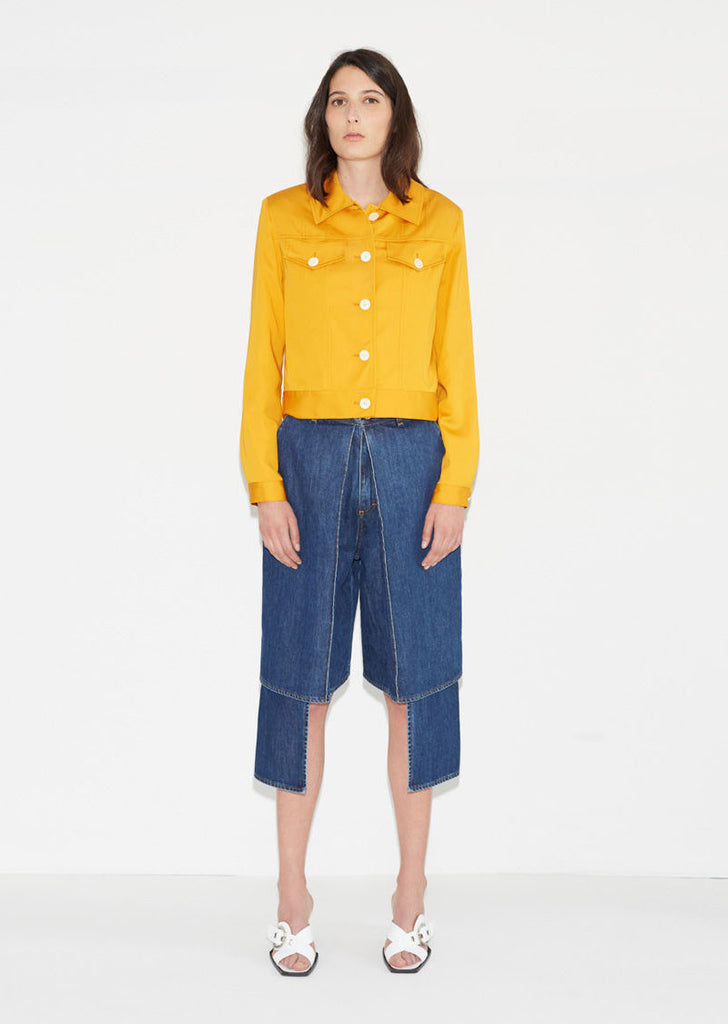 Sateen Blouson Jacket