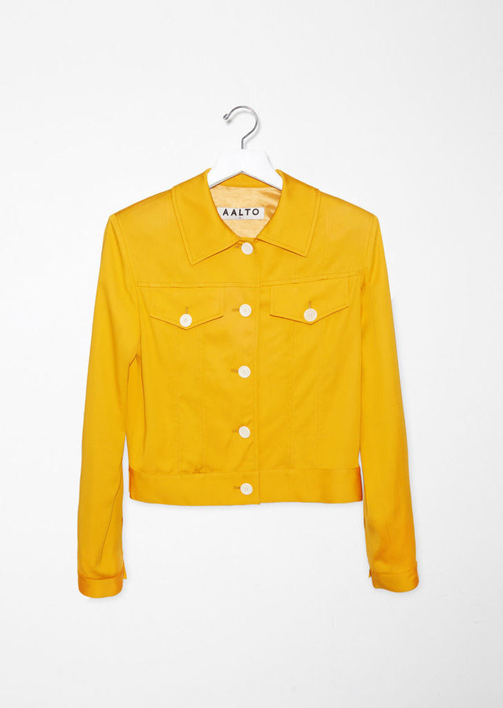 Sateen Blouson Jacket