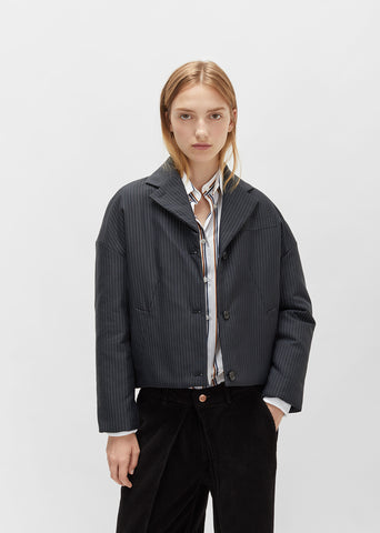 Short Pinstripe Jacket