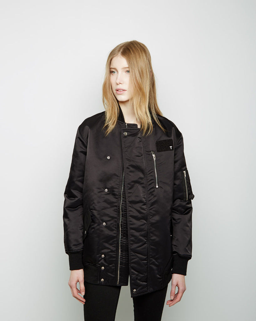 Nylon Bomber Jacket