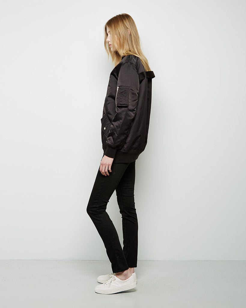 Nylon Bomber Jacket