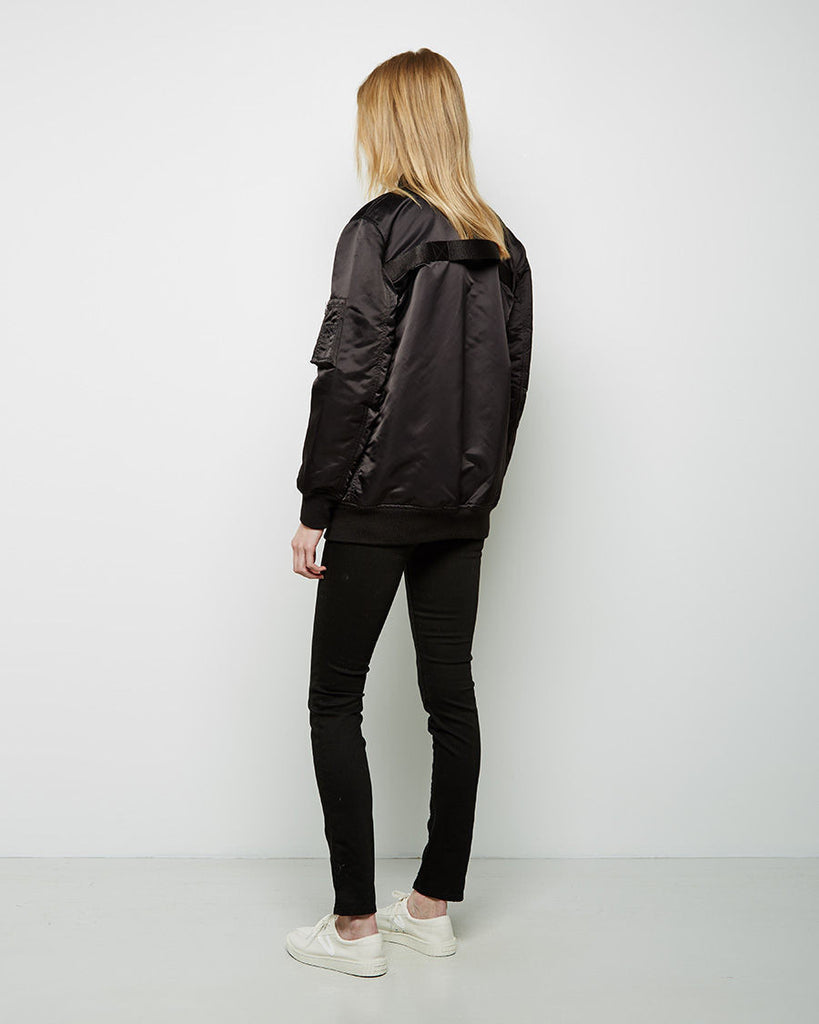 Nylon Bomber Jacket
