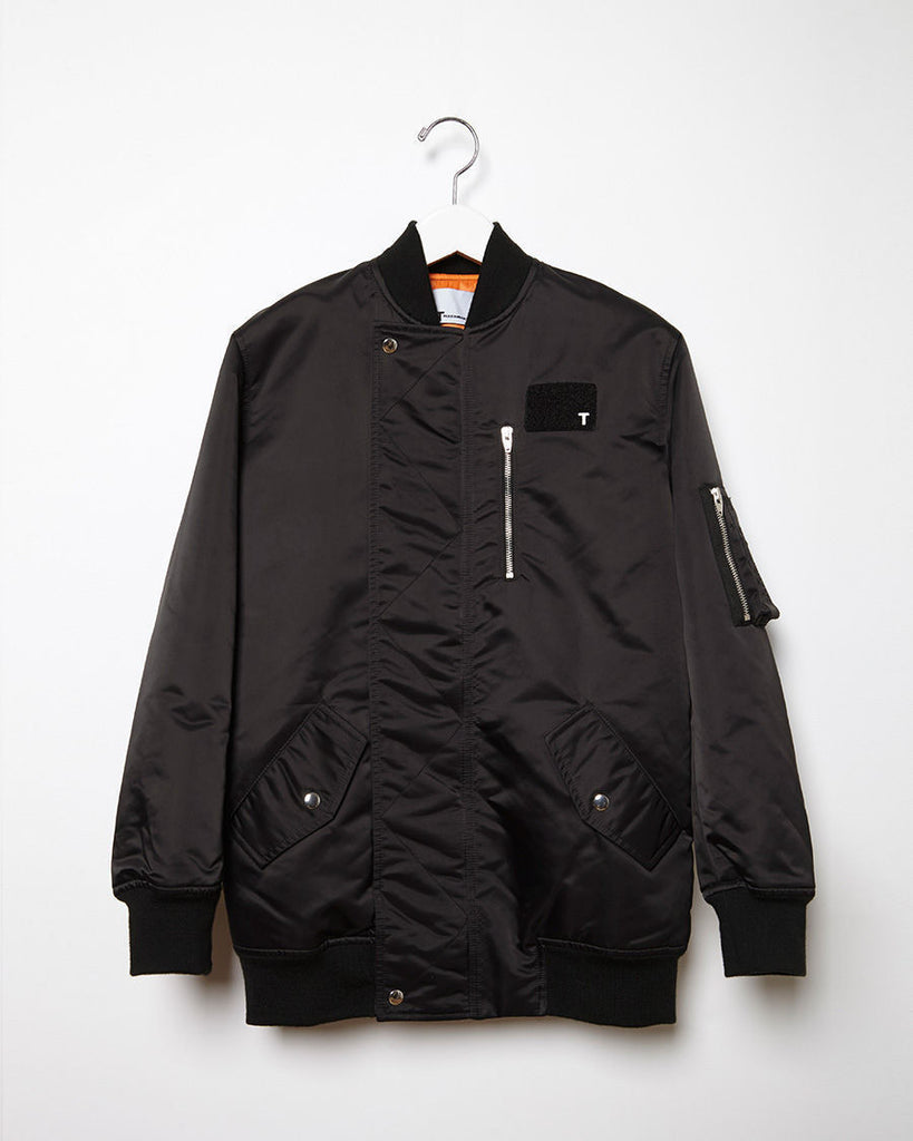 Nylon Bomber Jacket