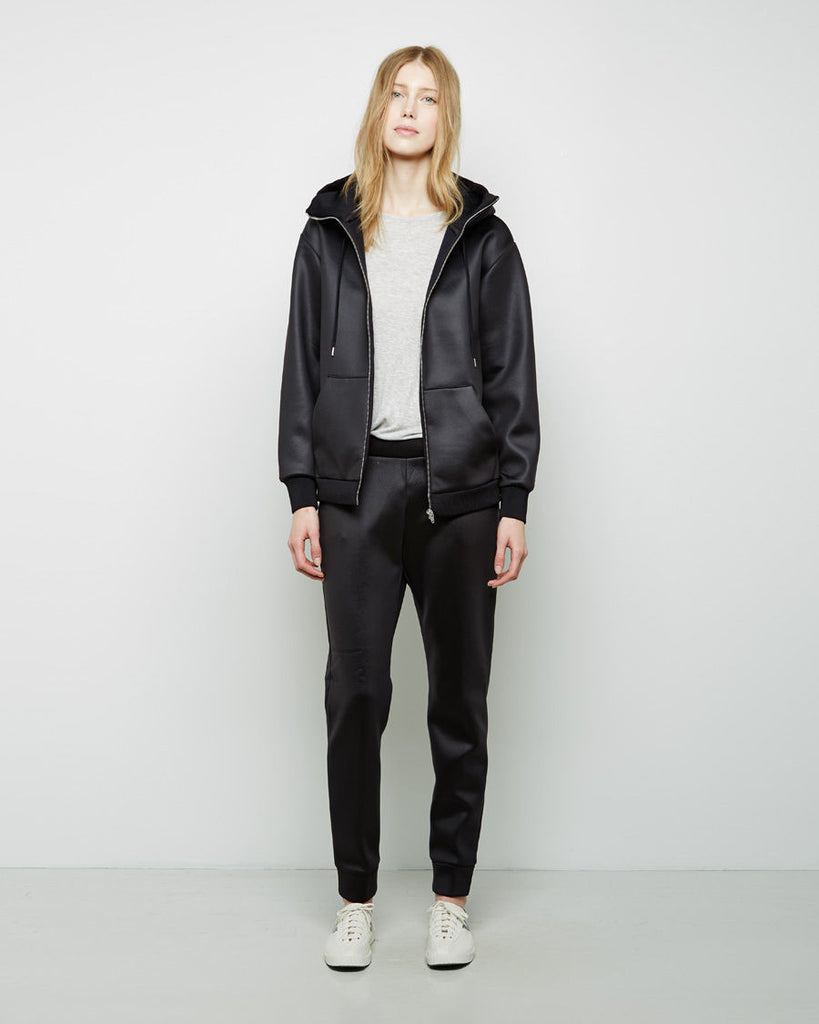 Shiny Bonded Fleece Sweatshirt