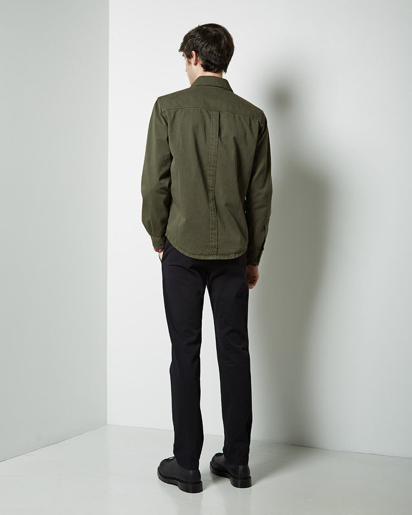 Zip-Front Shirt Jacket