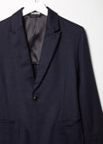 Glossy Sweat Long Jacket