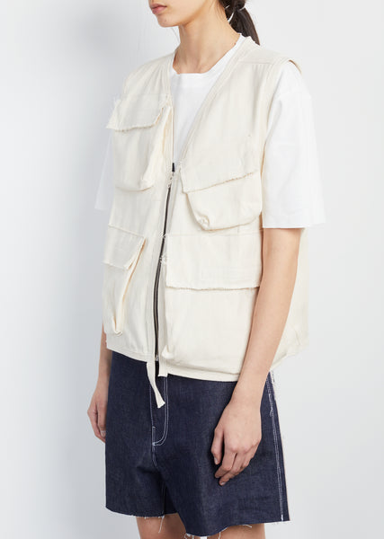トップス CAMIEL FORTGENS - Fishermans Vest Fishermans Vest by Camiel Fortgens- La Garçonne