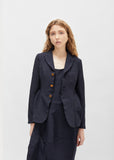 Double Cloth Serge Blazer