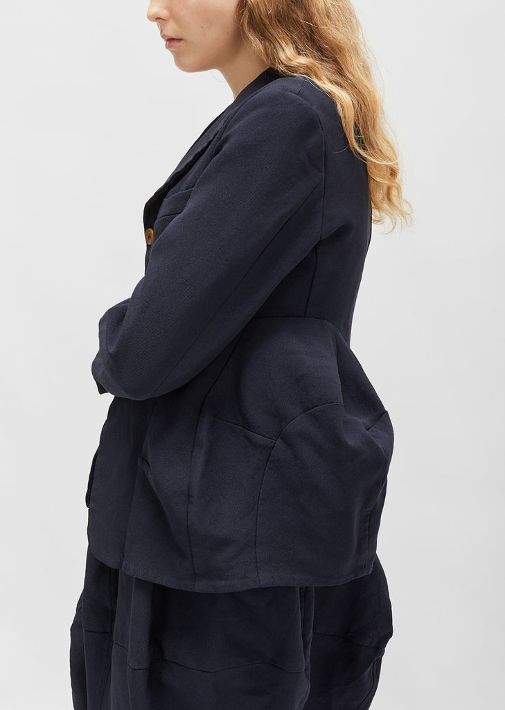 Double Cloth Serge Blazer