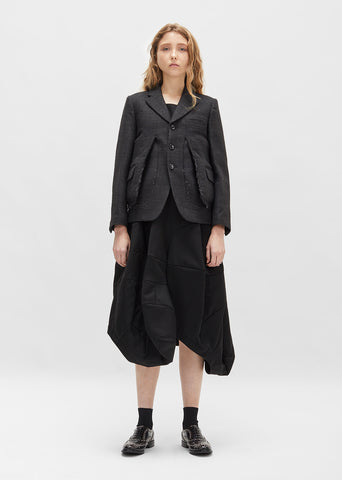 Wool Cotton Blazer