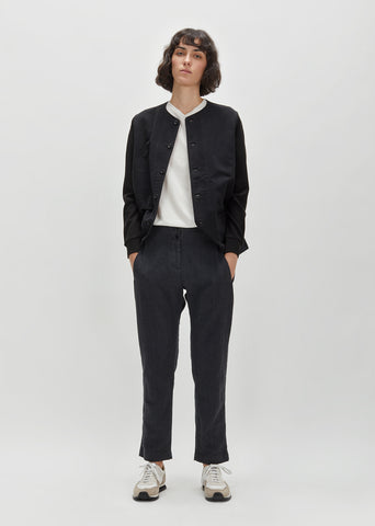Unisex Moleskin Heavy Milanese Knit Jacket