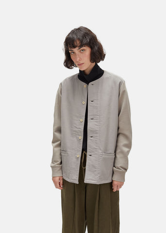 Unisex Moleskin Heavy Milanese Knit Jacket