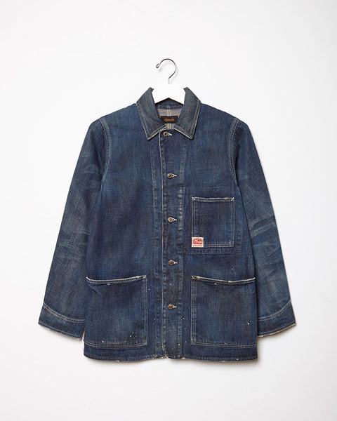 Unisex Denim Work Jacket by Chimala- La Garçonne