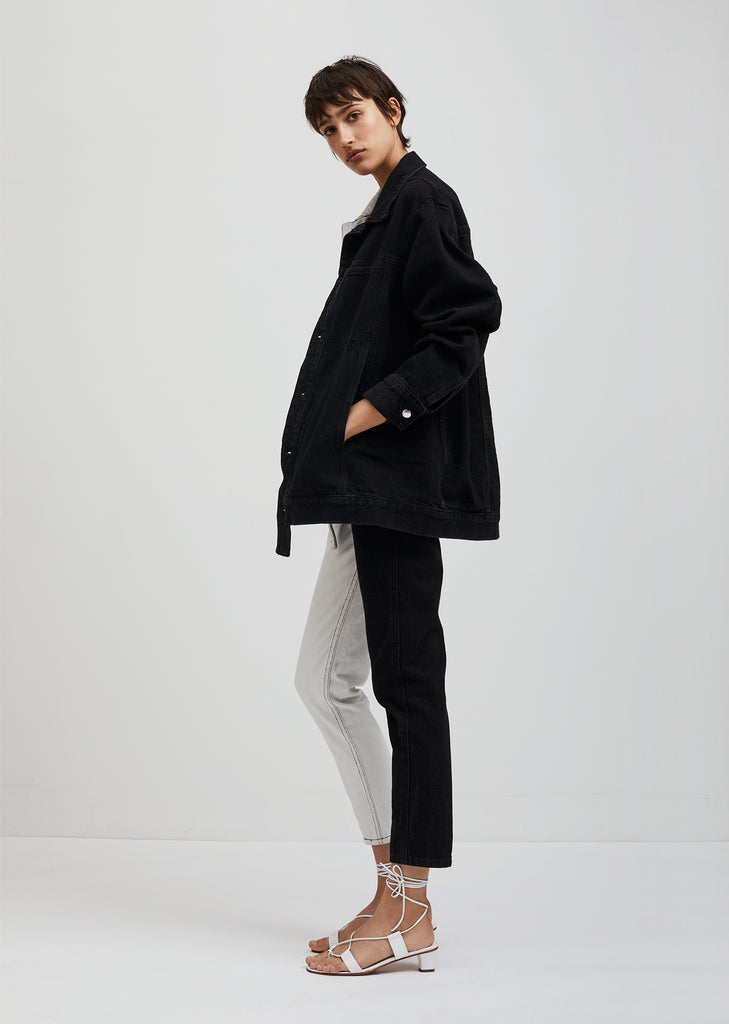 Two Tone Denim Jacket