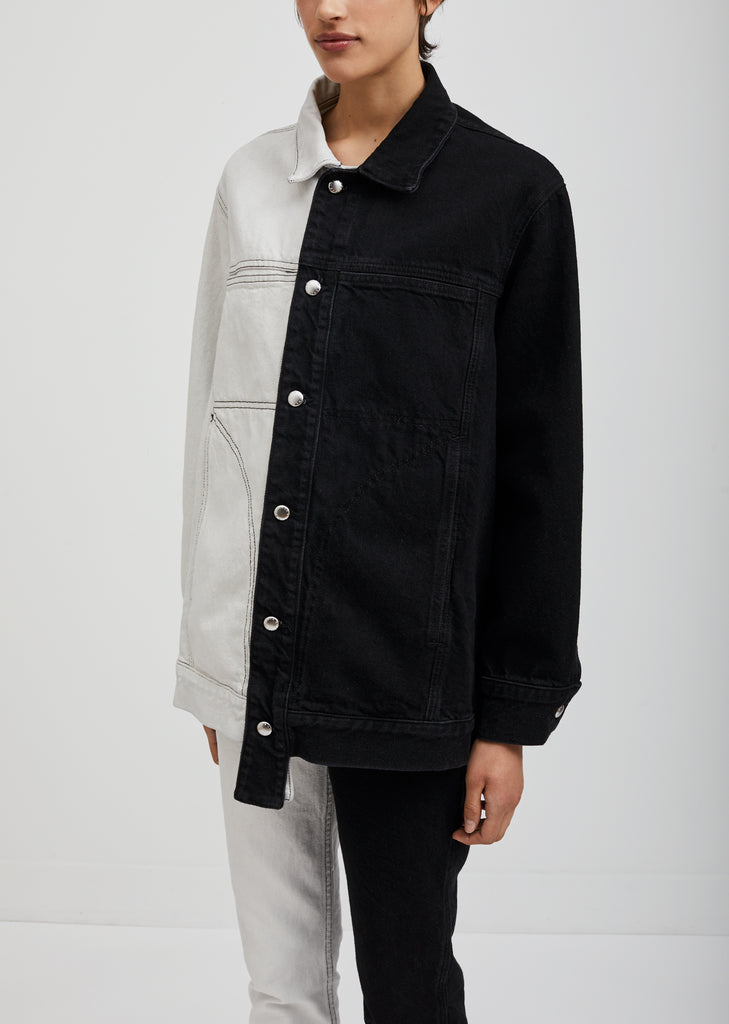 Two Tone Denim Jacket