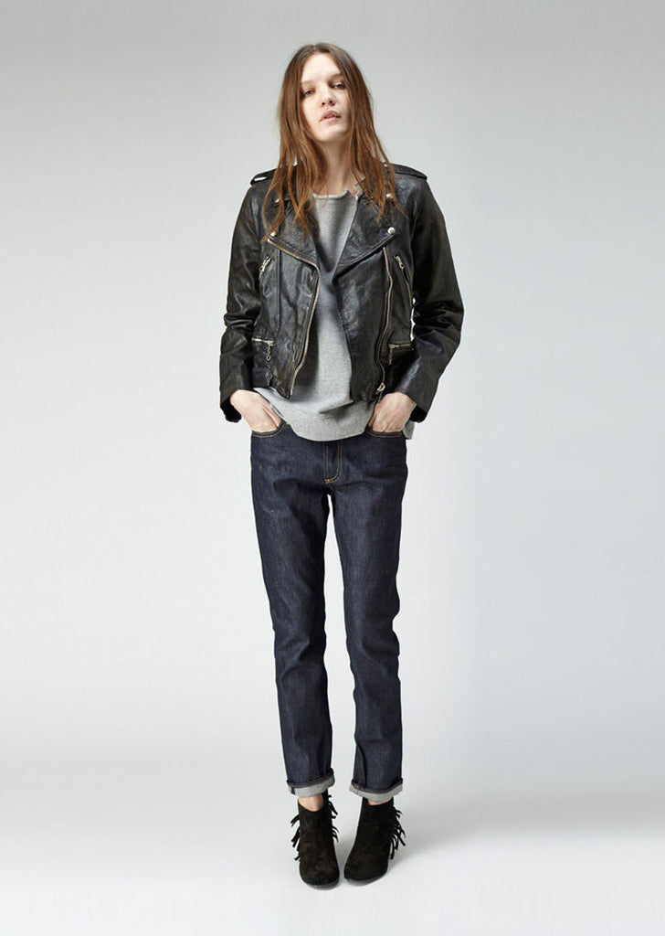 Golden Chiodo Jacket